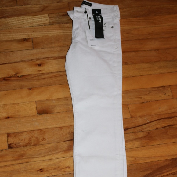 Express 0 Short Skinny Mid Rise Jeans - Picture 6 of 6